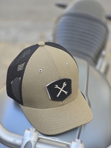 NÓN DENIM CBC 01 KEM - LƯỚI ĐEN