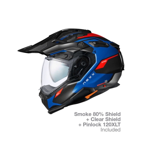 Nón Bảo Hiểm Adventure Nexx X.WED3 - Keyo Blue Red