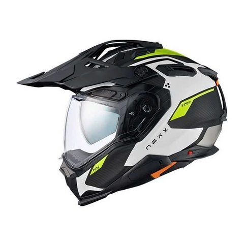 Nón Bảo Hiểm Adventure Nexx X.WED3 - Keyo White Neon