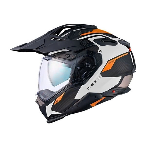Nón Bảo Hiểm Adventure Nexx X.WED3 - Keyo White Orange