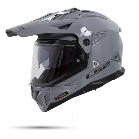 Nón LS2 MX702 Pioneer II SOLID NARDO GREY