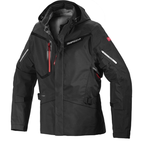 Áo Chống Nước Cao Cấp Spidi Mission-T Shield Black