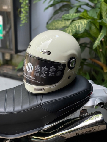 NÓN BẢO HIỂM ILM Z503 - TRẮNG NHŨ