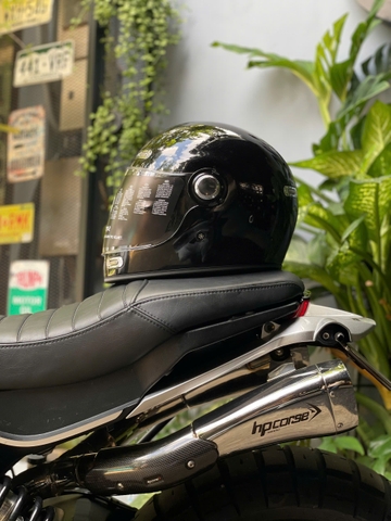 NÓN BẢO HIỂM ILM Z503 - ĐEN BÓNG ( CÓ NHŨ)