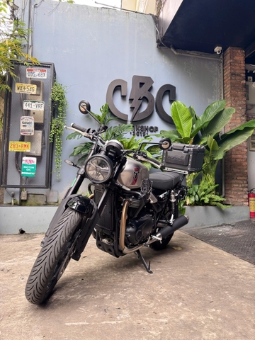 Khung treo túi SW-Motech Triumph SpeedTwin 900 2025 – Trái ( có baga)