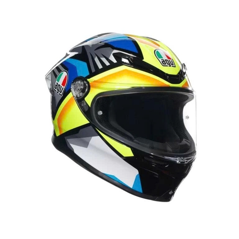 Nón AGV K6S JOAN BLACK/BLUE/YELLOW