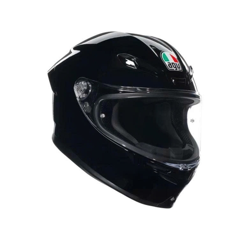 Nón AGV K6S SOLID BLACK