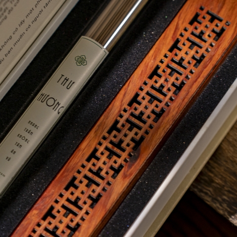 Nhang Trầm Hương Sạch Không Tăm Thư Hương | Trầm Hương Ân Vũ - Hương Thơm Chữa Lành