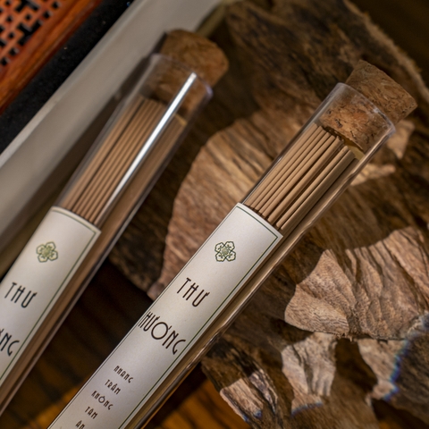 Nhang Trầm Hương Sạch Không Tăm Thư Hương | Trầm Hương Ân Vũ - Hương Thơm Chữa Lành