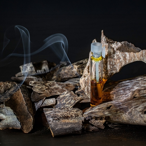 Tinh Dầu Trầm Hương Nguyên Chất Phúc Trạch | 1gram | Chiết xuất CO2 | Trầm hương Ân Vũ - Hương thơm chữa lành