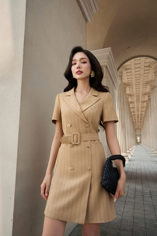 JAMIE DRESS - camel 