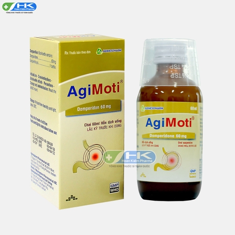 Agimoti - Hộp 1 chai 60ml siro - Agimexpharm (Domperidon 60ml)