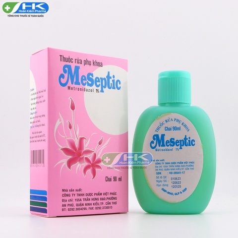 Meseptic - Chai 90ml - Dược phẩm Việt Phúc(Metronidazol 1%)