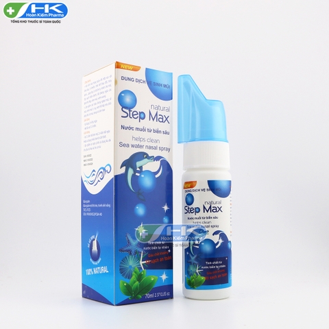 Step Max - Hộp 1 chai xịt x 70ml - Hoàn Kiếm Pharma