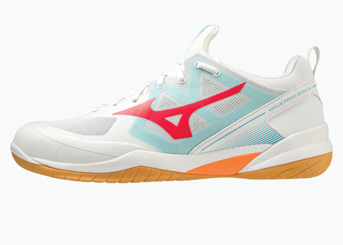 Giày cầu lông Mizuno WAVE FANG ZERO 2-TrắngĐỏ