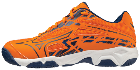 Giày cầu lông Mizuno WAVE THUNDERSTORM-CamĐen