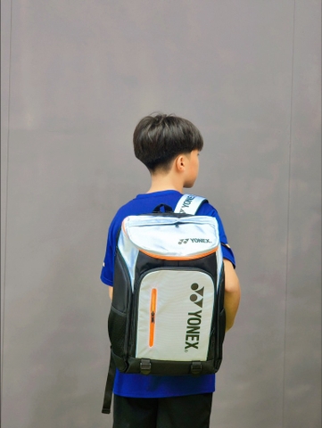 BALO Yonex -BA92012MEX Trắng Đen (logo Đen)