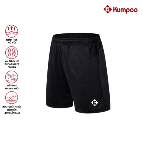 Quần Cầu Lông KUMPOO ĐEN