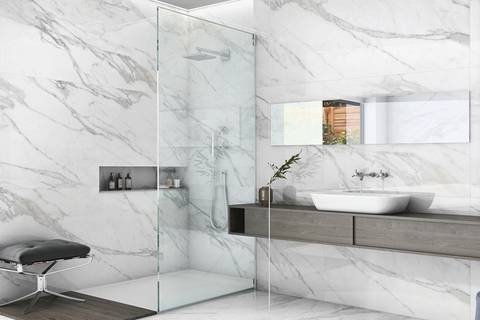 Kích thước gạch ốp lát phổ biến cho phòng tắm