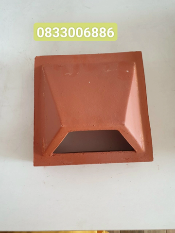 Gạch thông gió Bánh Ú 20x20x6cm đỏ Viglacera Hạ Long