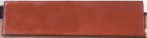 Gạch thẻ 6x24cm màu đỏ tráng men Gốm Đất Việt