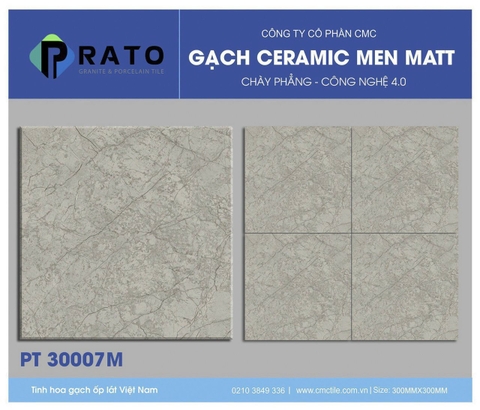 Gạch lát 30x30cm PT30007M