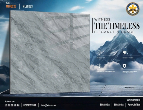 Gạch lát nền 80x80cm ML80223 Sông Hồng