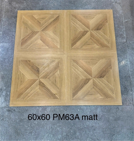 Gạch lát nền 60x60cm PM63A Matt Giả Cổ