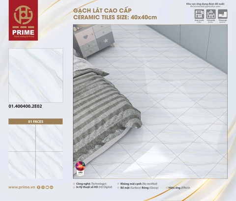 Gạch lát 40x40 Prime 2E02