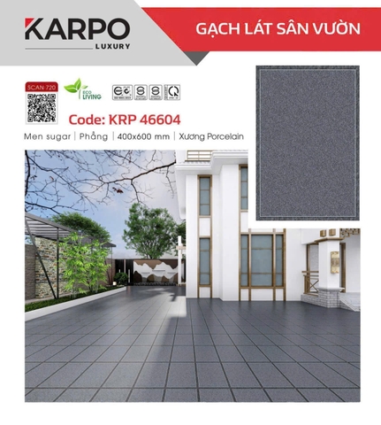 Gạch lát 40x60cm KRP 46604