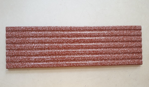 Gạch thẻ Cotra đỏ 33x10cm Gốm Đất Việt