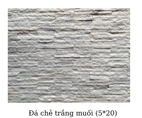 ĐÁ CHẺ TRẮNG MUỐI 5x20