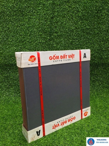 Gạch lát 40x40cm màu ghi Gốm Đất Việt