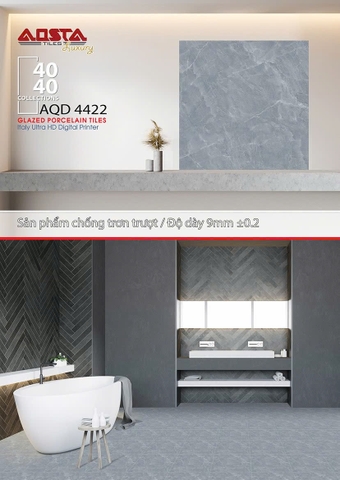 Gạch lát nền 40x40cm AQD 4422 Sông Hồng