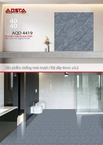 Gạch lát nền 40x40cm AQD 4419 Sông Hồng