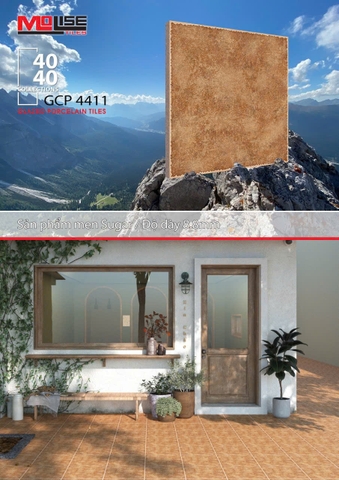 Gạch lát nền 40x40cm GCP 4411 Sông Hồng