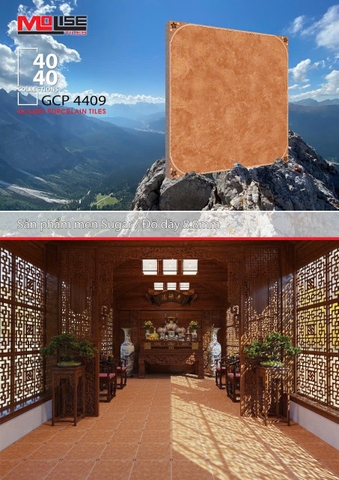 Gạch lát nền 40x40cm GCP 4409 Sông Hồng