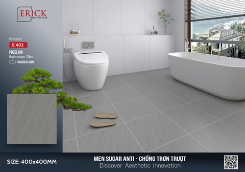 Gạch lát nền 40x40cm E 402 Sông Hồng