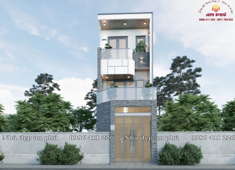Nhà phố 3 tầng hiện đại đẹp mê hồn ở P. Cửa Nam TP Vinh