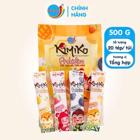 Thạch Kimiko Prebiotics(500gr/túi x 12 túi/thùng)