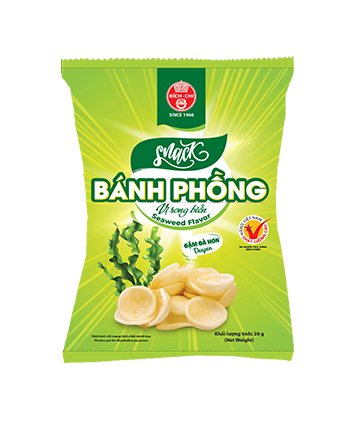 Snack bánh phồng - vị rong biển (30gr/gói) (T60)