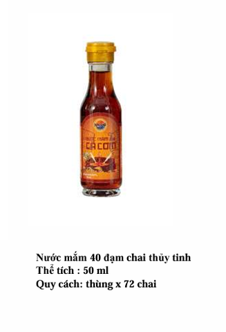 NƯỚC MẮM NHĨ CÁ CƠM HOÀ HIỆP 40N 50ML
