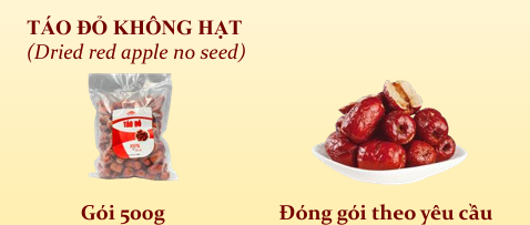 Táo Đỏ Không Hạt 150G
