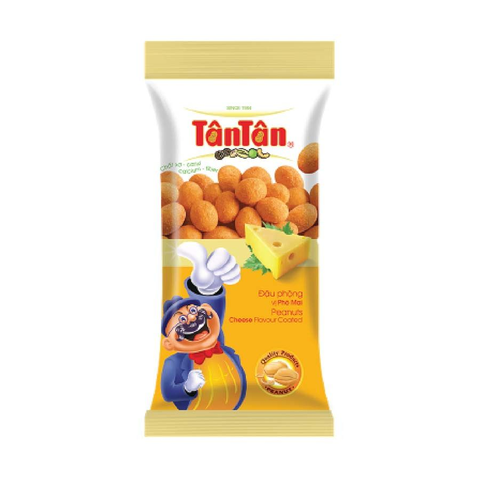 Đậu phộng vị Phô Mai 24gr 10 gói/ dây x 10 dây/ thùng 10K1