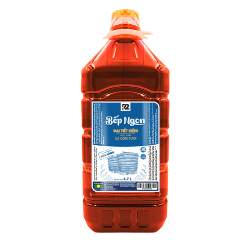 Nước chấm cá cơm - Đại Tiết Kiệm 4,7 Lít (4 Can/Thùng)