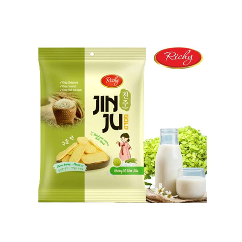 Bánh gạo JINJU Cốm sữa x20