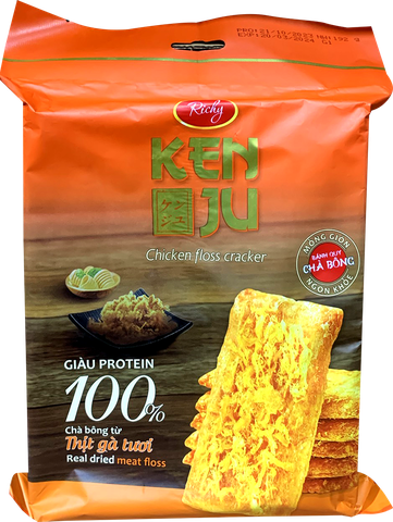 kenju chà bông 192g x 18