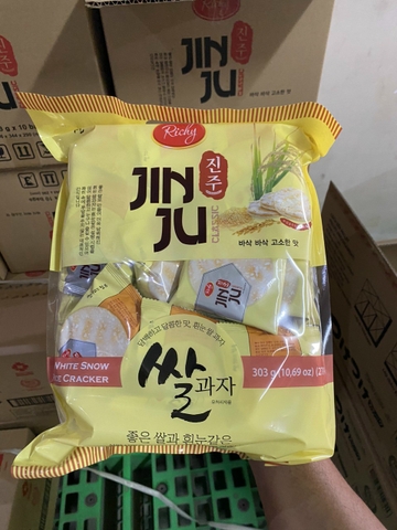 Jinju Bánh gạo 303gx10 - Hàn Quốc