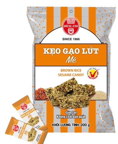 Kẹo gạo lứt mè (200gr/gói) (T10)