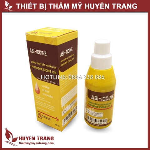 Dung Dịch Sát Khuẩn Da Povidone Chai Cồn Đỏ 100ml